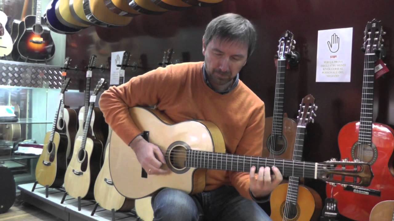 Marco Porcu prova la Cordoba Fusion 14 Maple