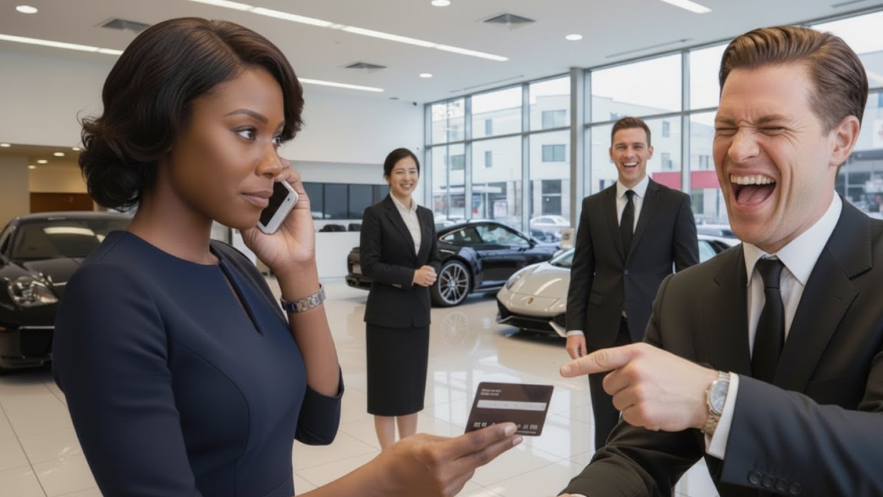 Black CEO Mocked at a Dealership for Her Black Card — Cancels $2B Partnership Instantly