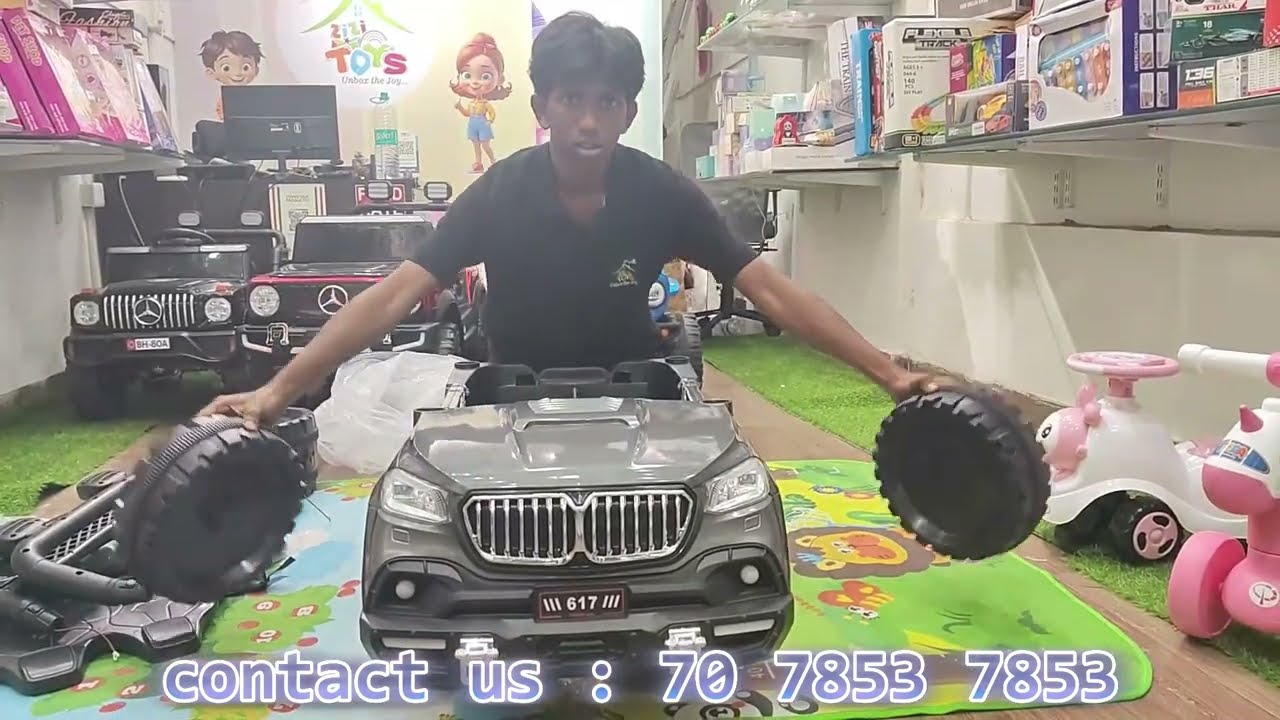 🚙 ZiZi Toys Battery Operated Ride-On Jeep 617 Assembly Guide