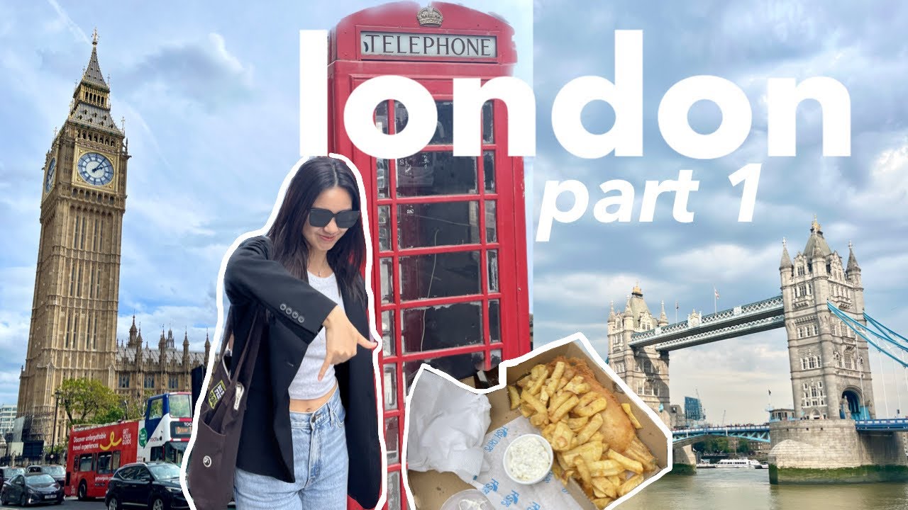 london vlog 🇬🇧 trying the best fish & chips, borough market + a day trip to stonehenge & bath