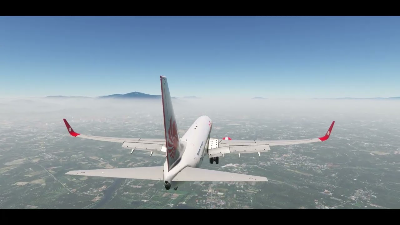 Lion Air Bangkok to Chiangmai 737 900