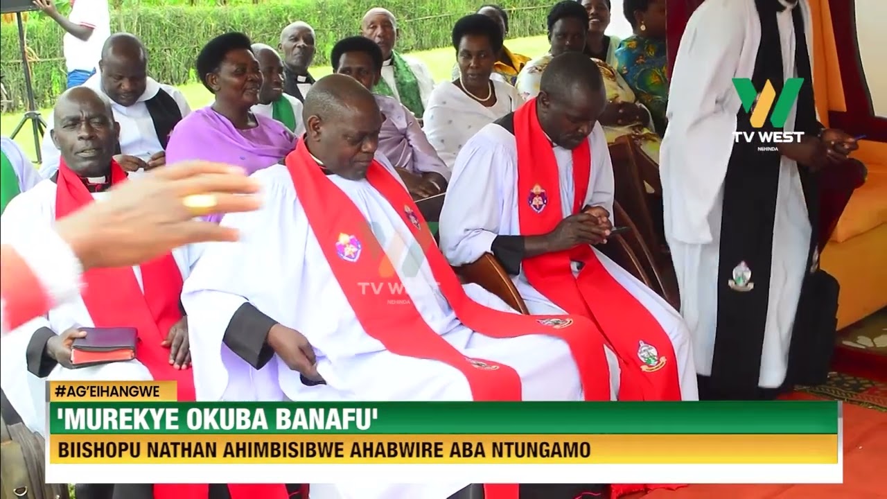 AGEIHANGWE: 'Murekye okuba abanafu', Biishopu Nathan Ahimbisibwe ahabwire aba Ntungamo
