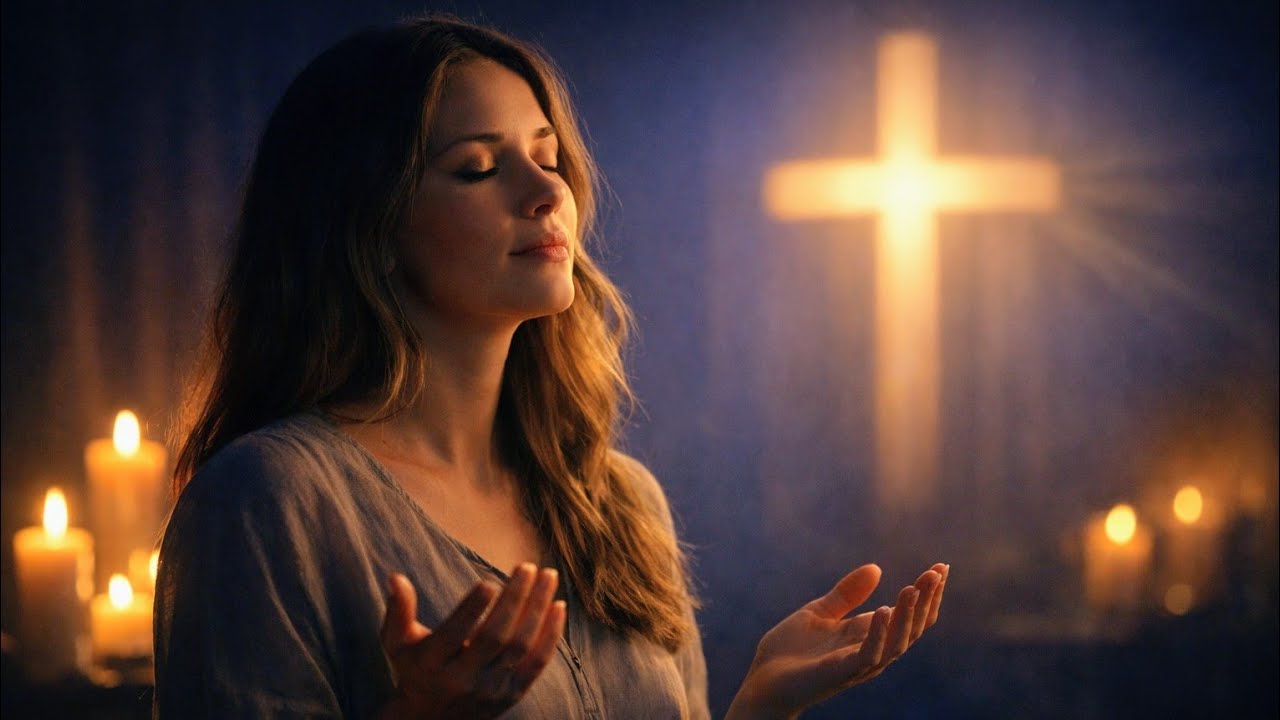 In Your Light I Stand | Night Christian Worship Song (Female Vocal) | Peaceful Prayer Music