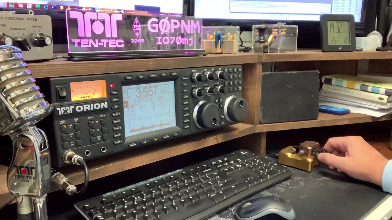 TenTec Orion G0PNM full QSO with G4ARI 