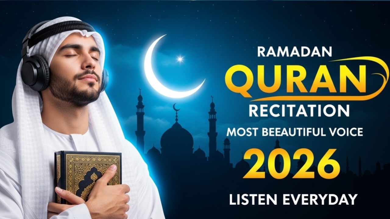 Relaxing Quran for Ramadan 2026 | Calm Your Heart & Soul | Deep Sleep Healing Quran for Inner Peace