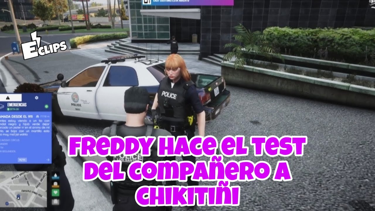 FREDDY HACE EL TEST DEL COMPAÑERO A CHIKITIÑI 🤣 SpainRp