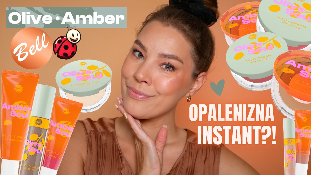 OLIVE AMBER! 🧡 Nowa kolekcja BELL już w BIEDRONKACH! Natychmiastowy EFEKT OPALENIZNY?! Mega BLASK! 🔥