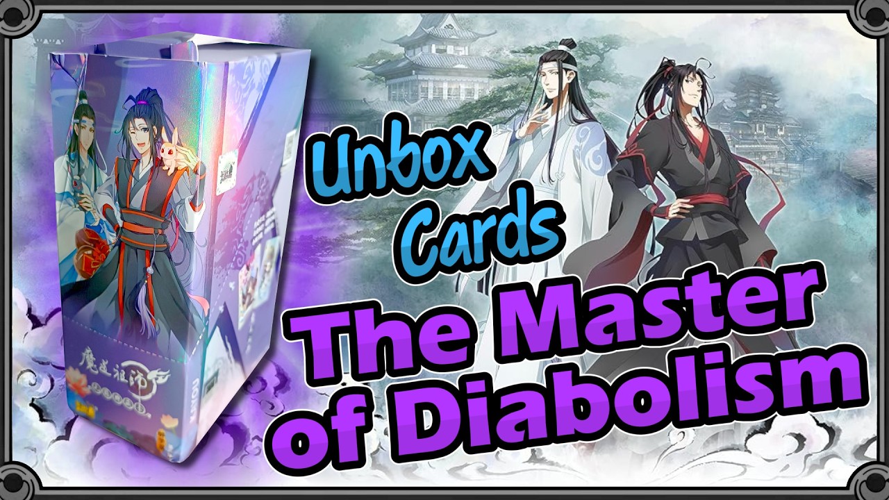 The Master of Diabolism (Mo Dao Zu Shi), Unbox de Cards oficiais Kayou #cards #anime
