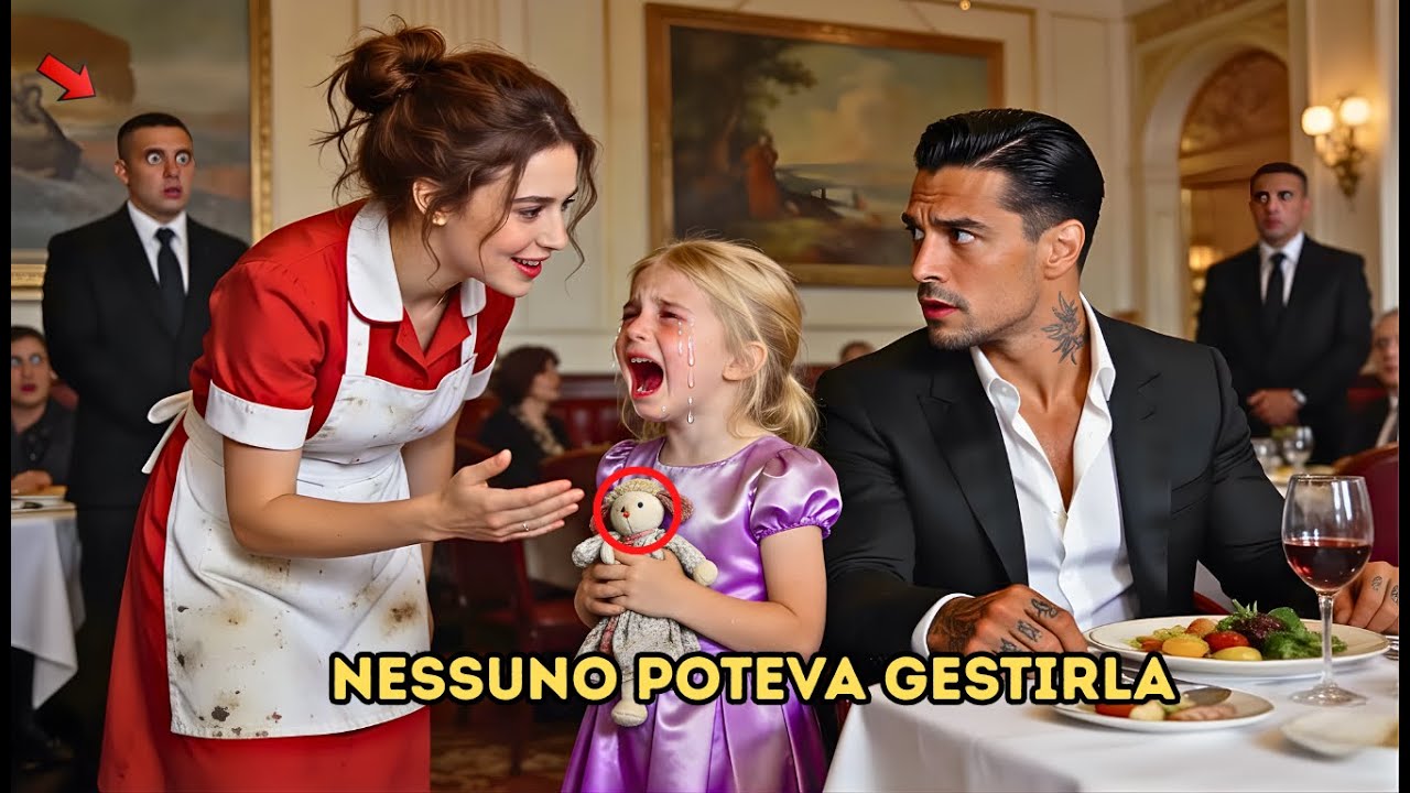 Nessuno calma la figlia del Boss: la cameriera fa l'impossibile e lo gela