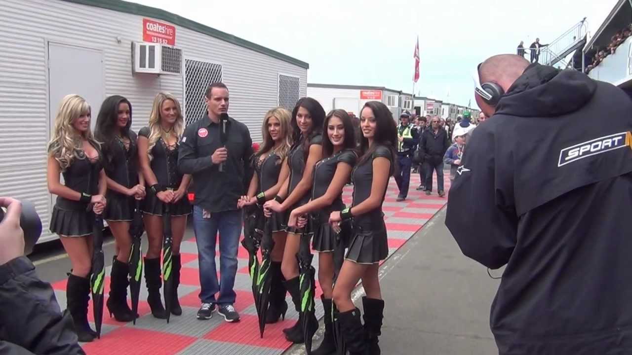 Monster Energy Girls on German TV