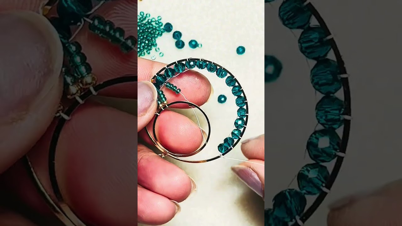 This bead earrings tutorial is my most popular video ever 🥹💖 I’m so excited to share it with you!