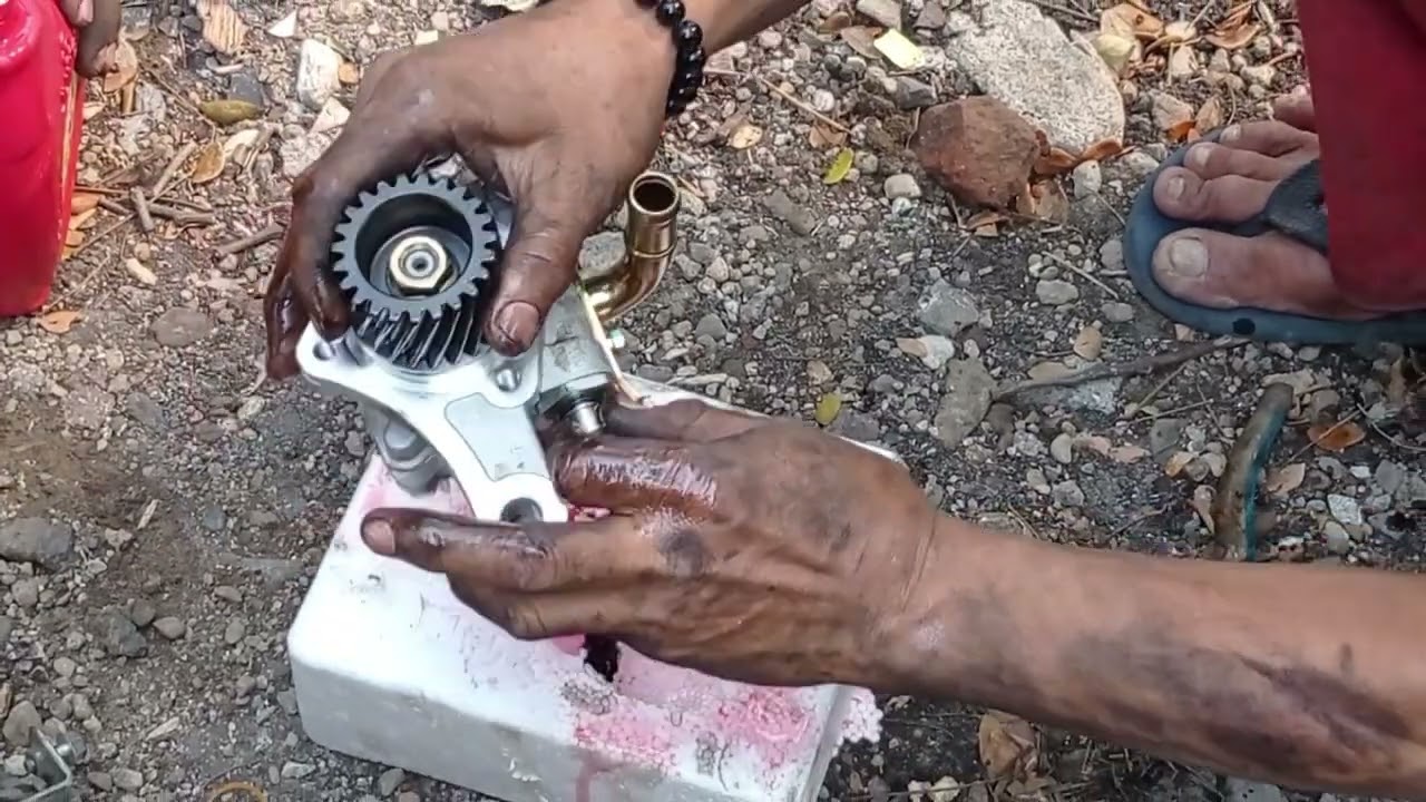 PASANG POMPA POWER STEERING CANTER 110PS @ROMPALPITU