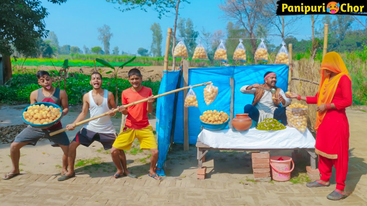 PANI-PURI CHOR || Must Watch New Funny Comedy Video 2026 😂 Bindas Fun Nonstop