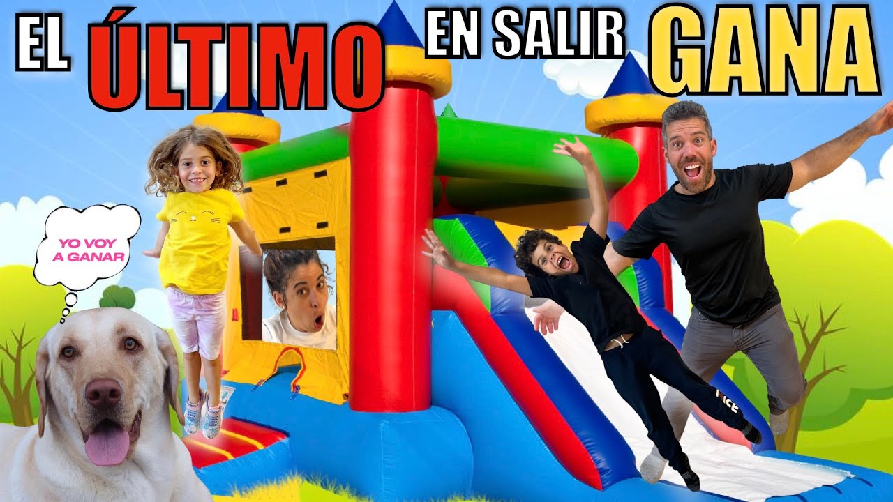 EL ÚLTIMO en SALIR del INFLABLE gana $1000|4PLUSONE