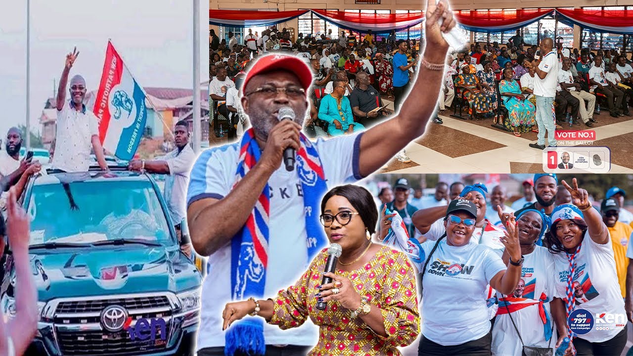 BREAK!! Kennedy Agyapong turns Agona West Constituency upside down