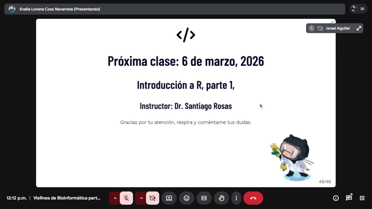 Ciencia Abierta VBioinfo - Sesión 27/feb/2026
