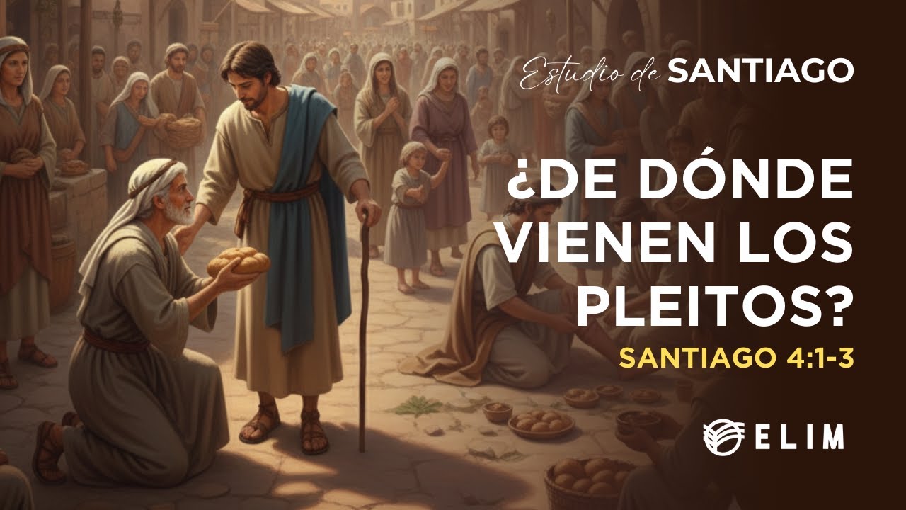 ¿De dónde vienen los pleitos? | Santiago 4:1-3 | Estudio Bíblico