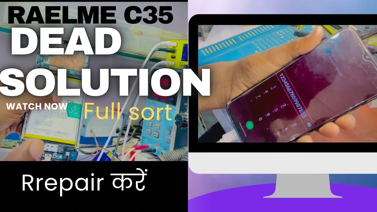 Realme C35 Dead Solution बड़ी आसानी से रिपेयर करें  Full Sort Solution ll