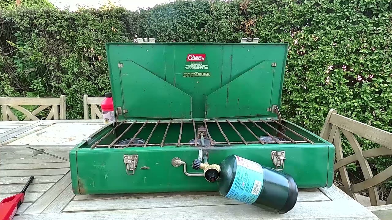 Coleman 426D camp stove propane conversion