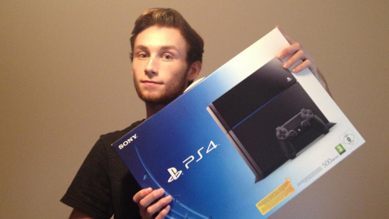 UNBOXING PLAYSTATION 4