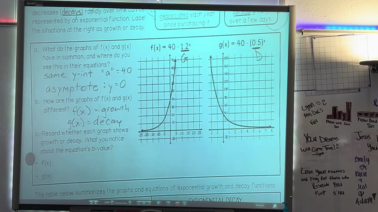 10-4 Exponential Growth & Decay Part 1