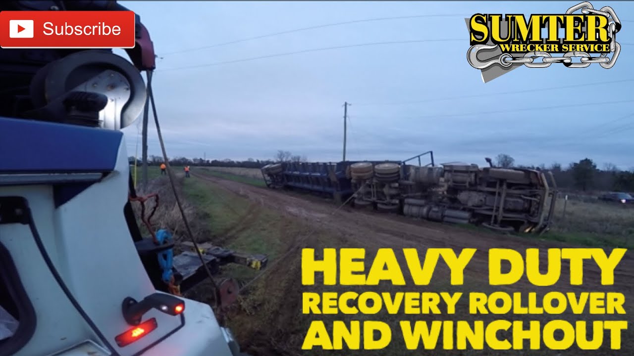 Heavy Duty Recovery Rollover and Winchout