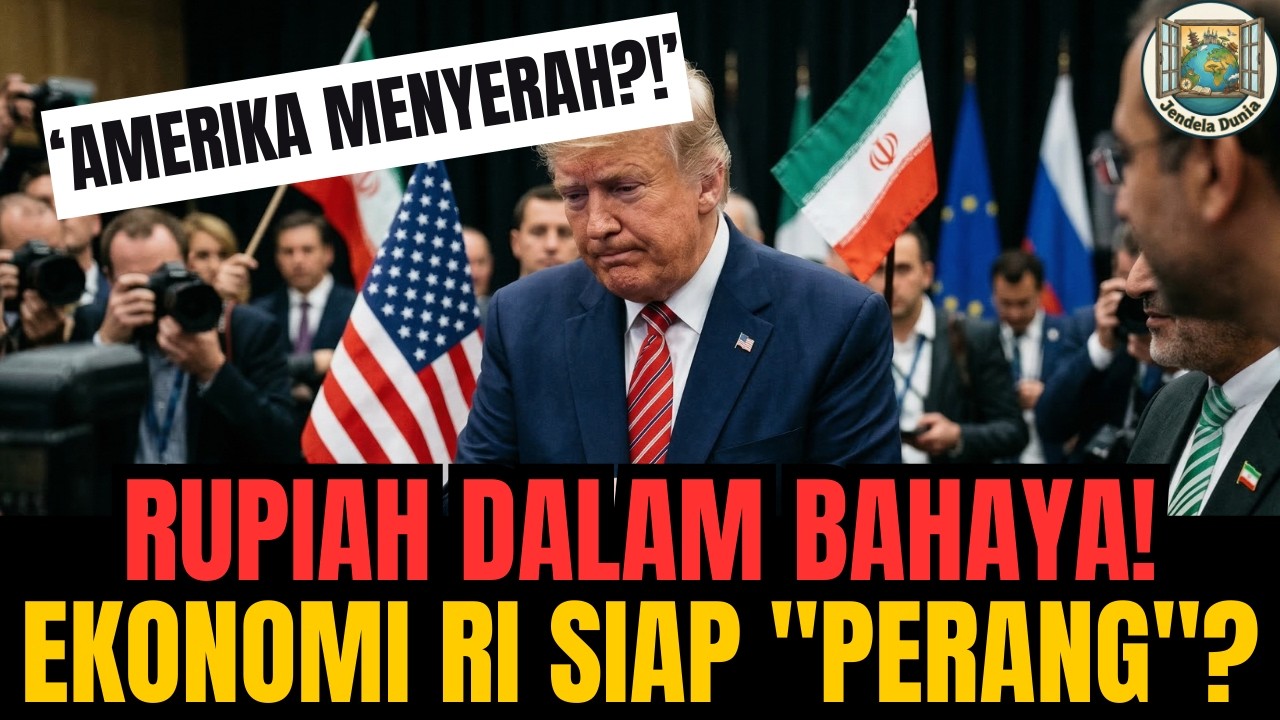 AS Mengalah pada Iran? Efek Domino yang Bisa Bikin Rupiah 