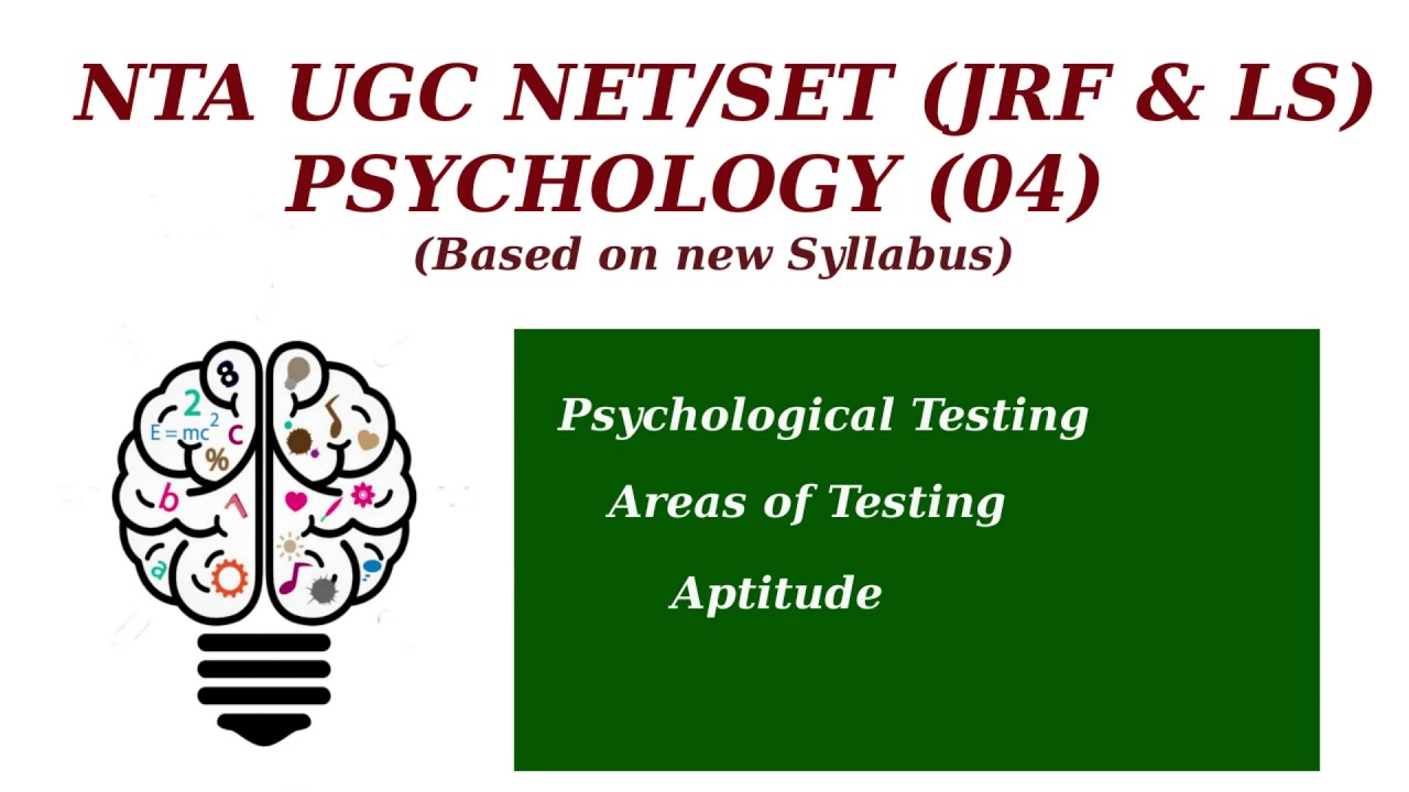 Aptitude tests | Areas of testing | Psychological Testing