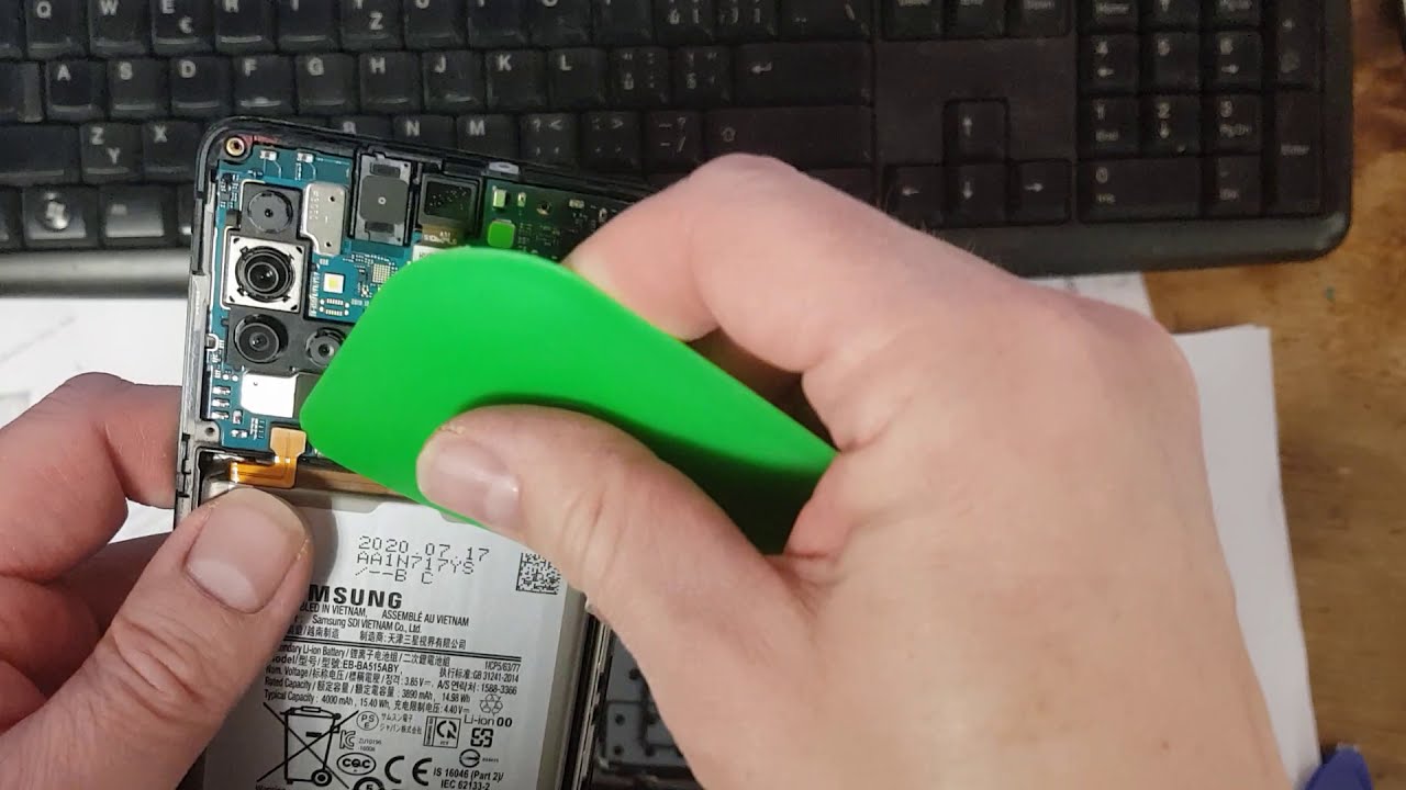 Samsung Galaxy A51 výměna LCD