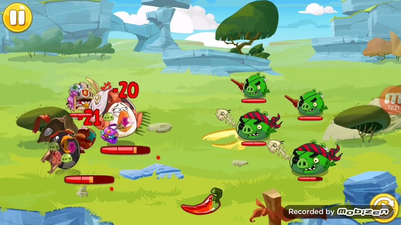 Let's Play Angry Birds Epic Part 3 - LIGHTNING TOME