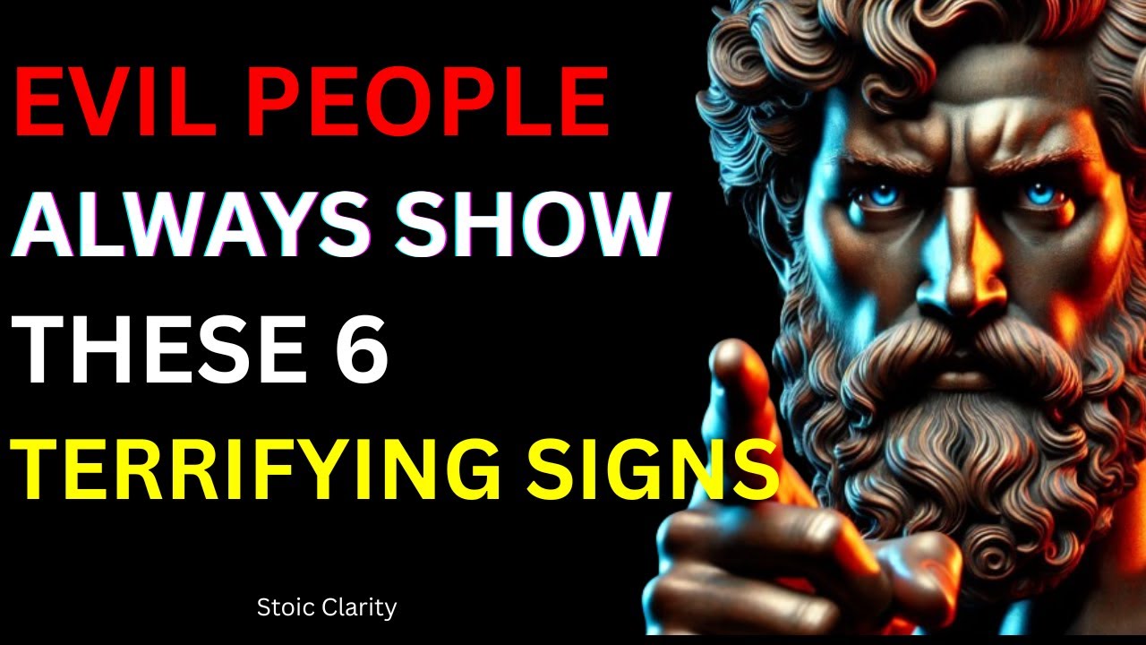 Evil People Always Show These 6 Terrifying Signs.