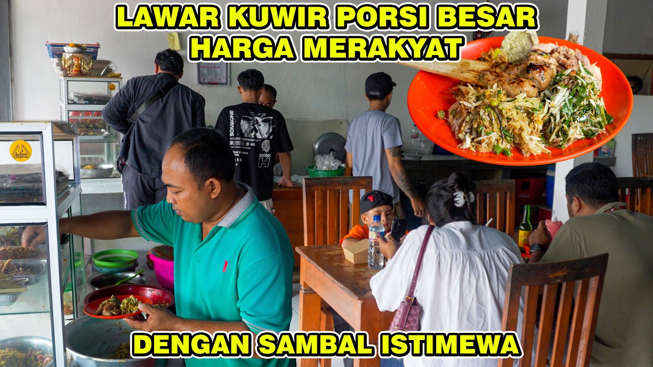 LAWAR KUWIR PORSI BESAR HARGA MERAKYAT DENGAN SAMBAL ISTIMEWA 🤩 LAWAR KUWIR YAN JINAH