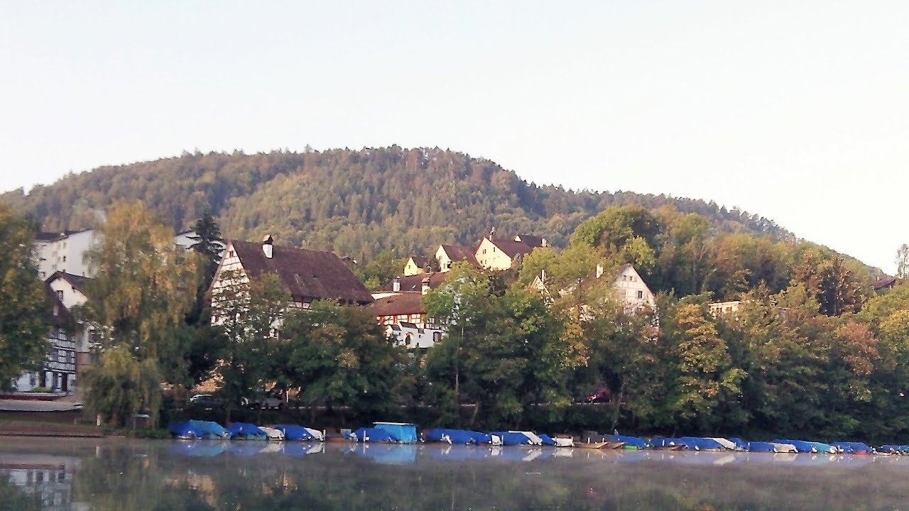 Eglisau, Switzerland on the Rhine River (2018)