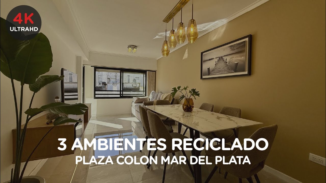 Departamento 3 Ambientes con Balcón Saliente y Detalles de Calidad |  Mar del Plata #7272415