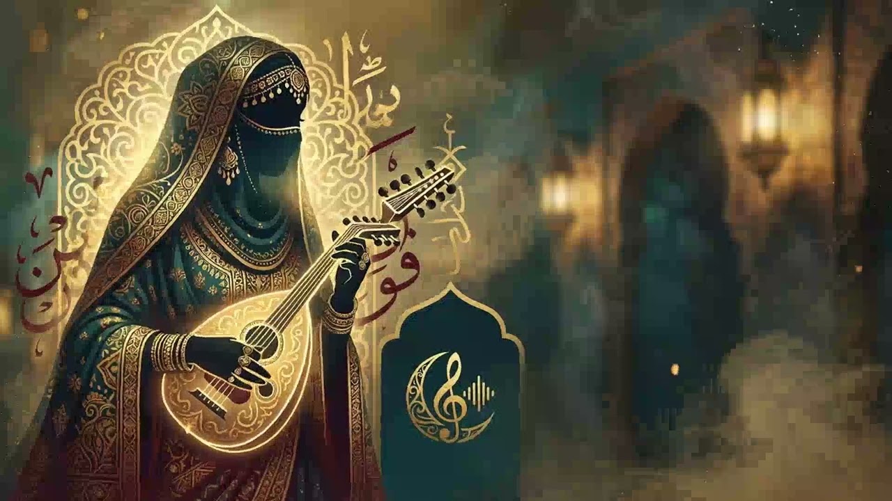 Veiled Melodies - Qalb Al-Layl (Lyrics) | Arabian Jazz Fusion Collection 🌙