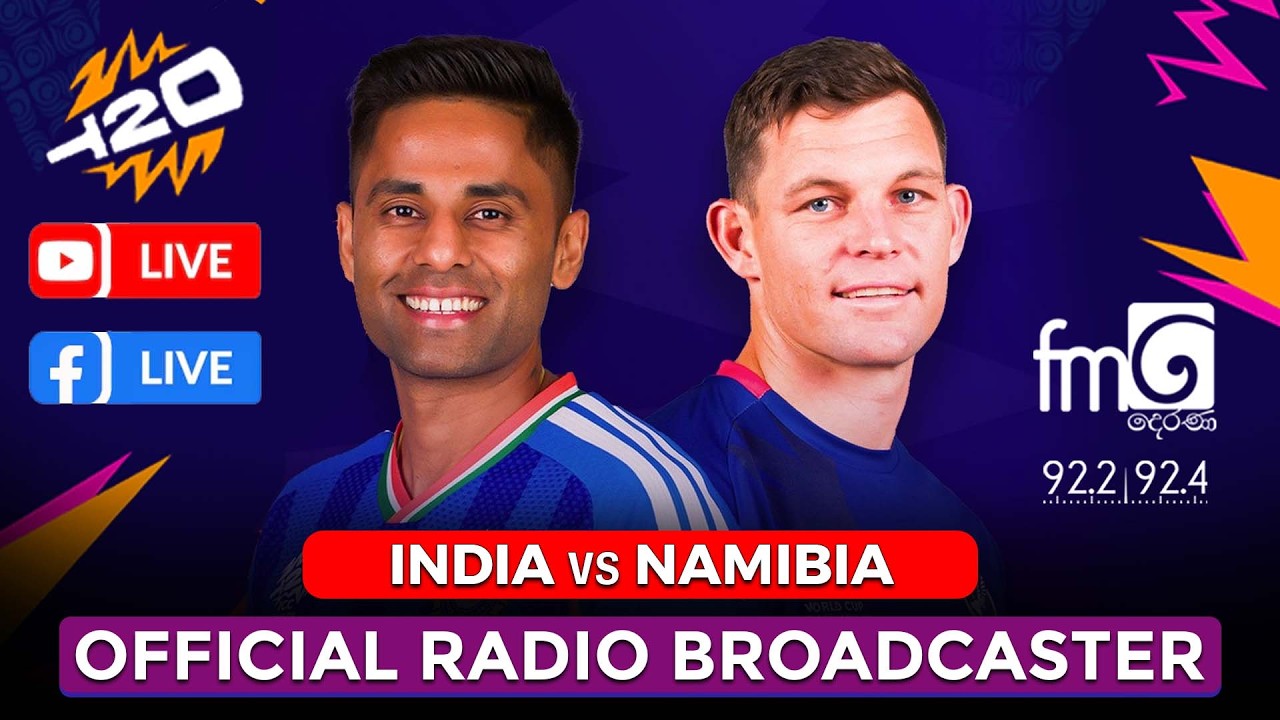 🔴INDIA vs NAMIBIA LIVE |  ICC T20 WORLD CUP 2026