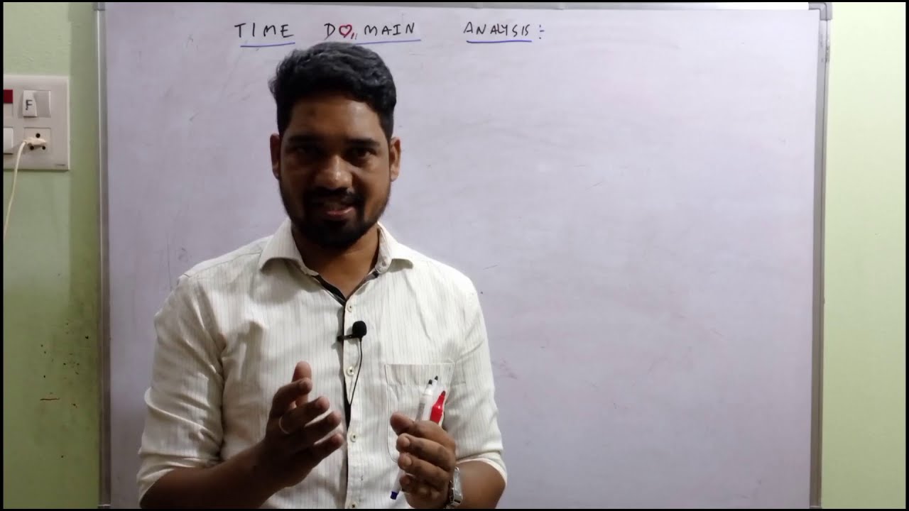 time domain analysis in telugu|numerical solved|control systems| ushendra's engineering tutorials