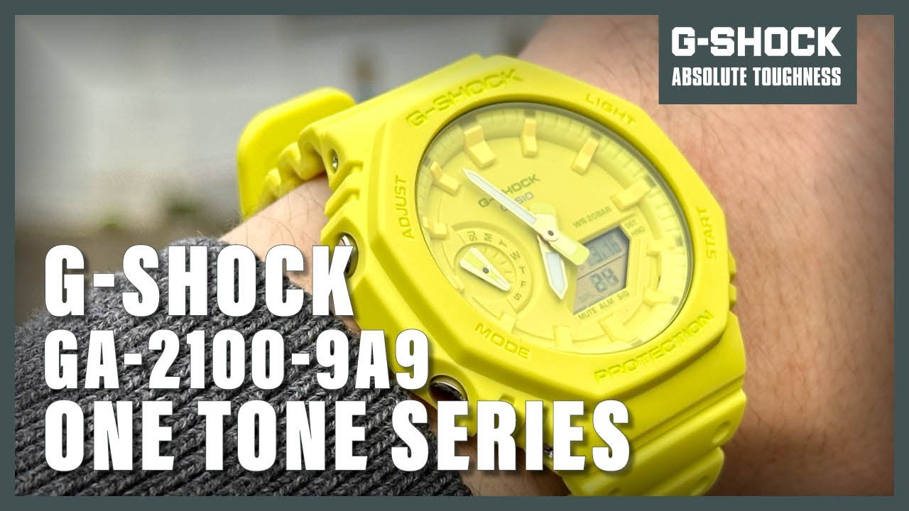 Unboxing The Casio G-Shock GA-2100-9A9ER