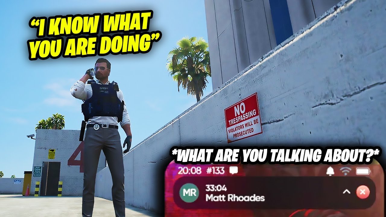 Brian Confronts Rhodes Over Investigating Archivists Without The Marshals! | NoPixel RP | GTA RP