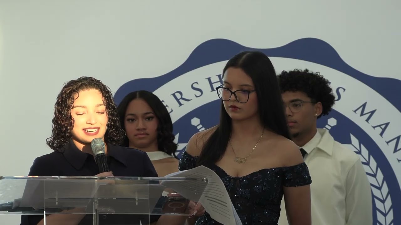 National Honor Society 2026 Induction Ceremony SLAM Miami