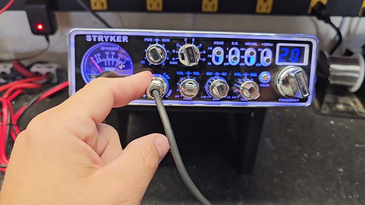 Stryker SR-497HPC V2 before and after tune up report for David in KY from truckscbsales.com