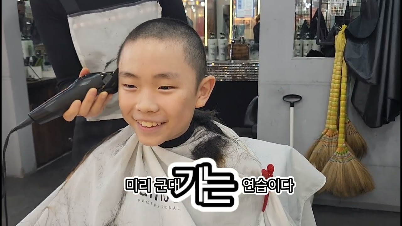 한율이 군대 보내기? ㅋ 복싱에 끝을 보기 위해 삭발하는 코리아몬스터 #각시탈쌍둥이운동