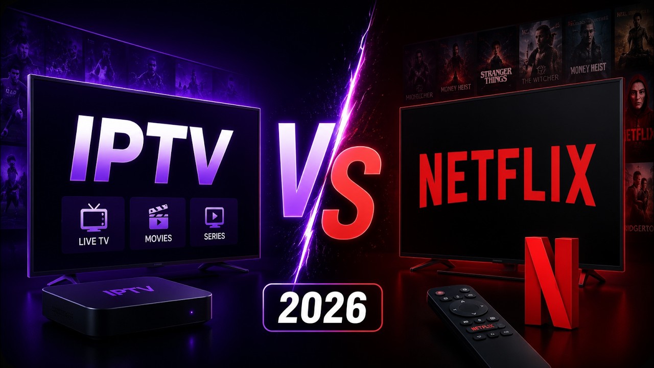 IPTV vs Netflix 2026 &mdash; I Cancelled Both and Did the Math