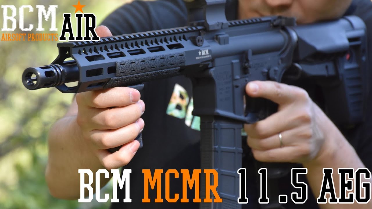 軽量で電子トリガーによるハイレスポンス！BCM AIR BCM MCMR 11.5 AEGをレビュー！