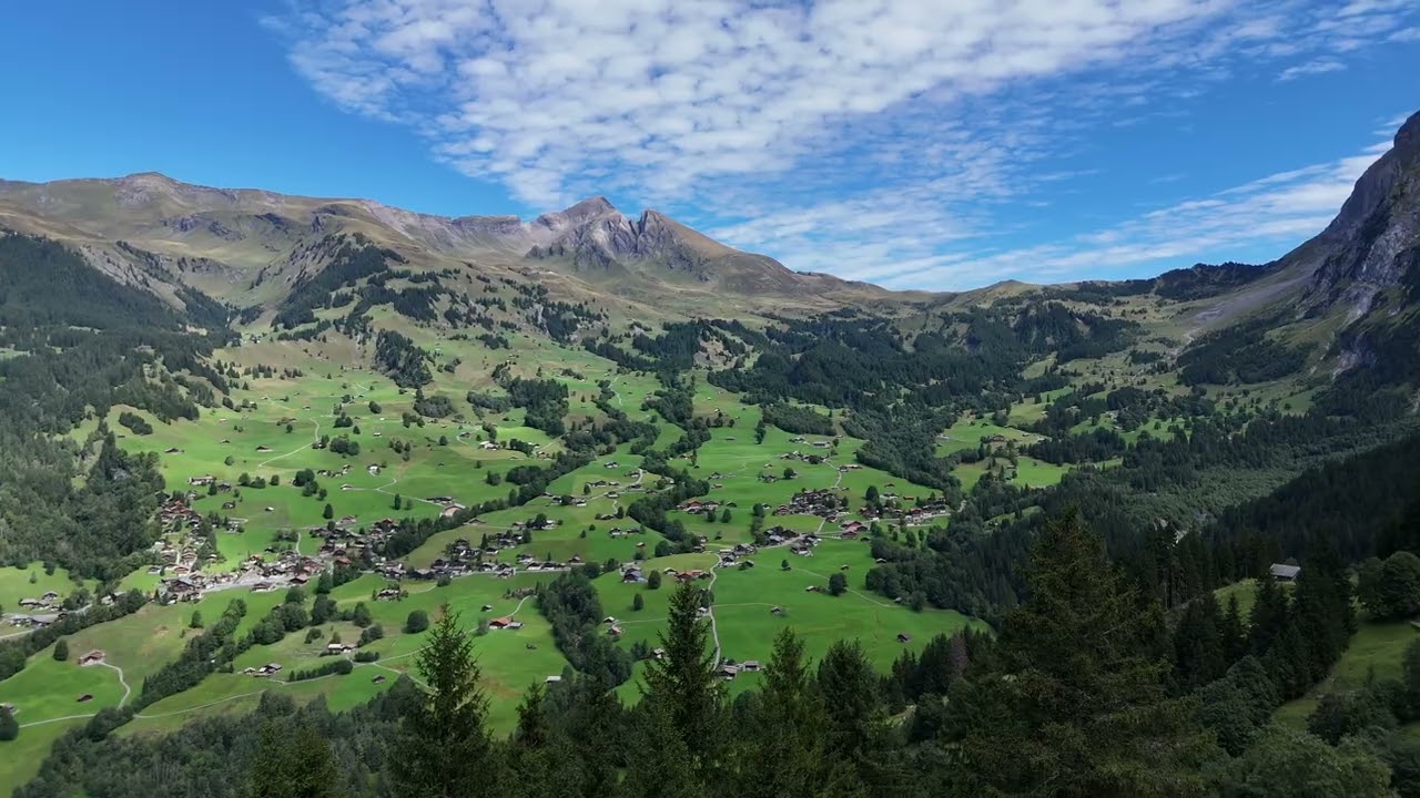 [4K] 🇨🇭스위스 핑슈텍 1차 드론 비행