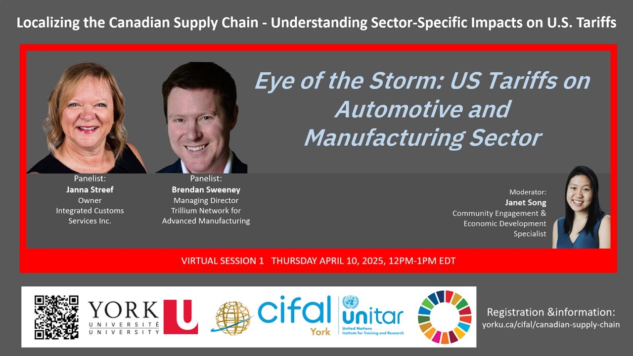 Localizing the Canadian Supply Chain - Understanding Sector-Specific Impacts of U.S. Tariffs