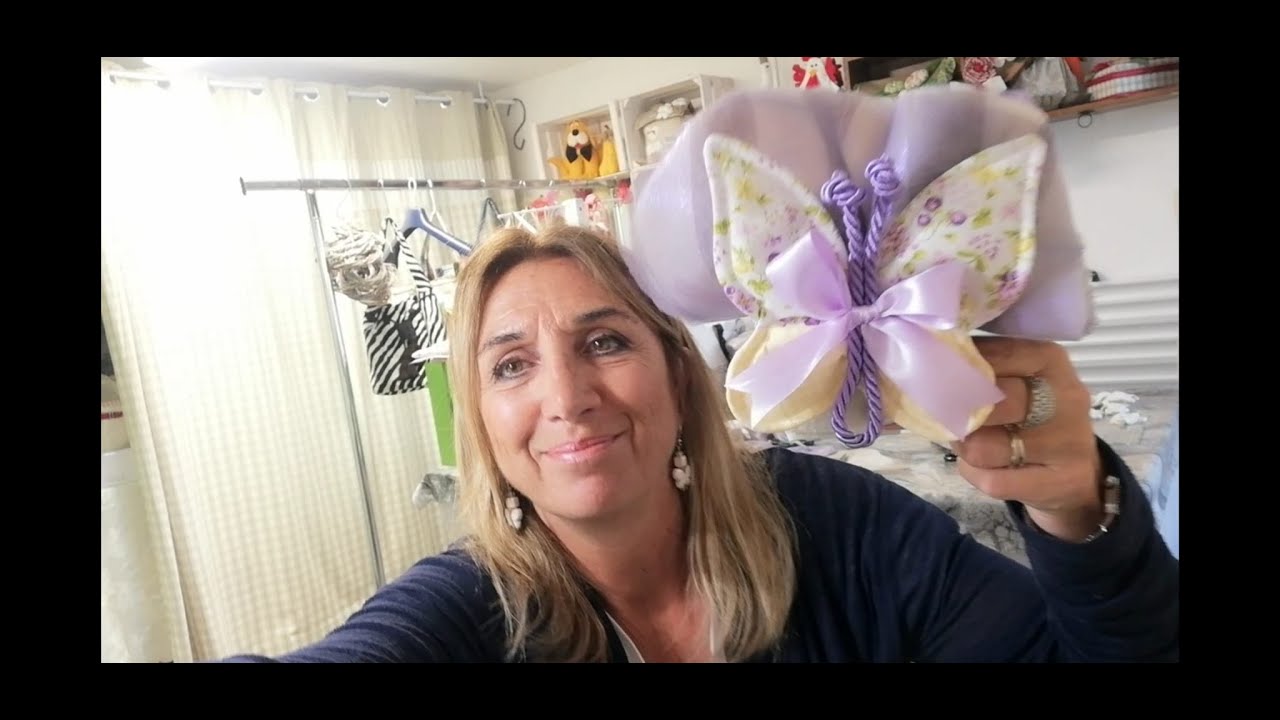 366🎀Bomboniera Farfalla + Cartamodello GRATIS