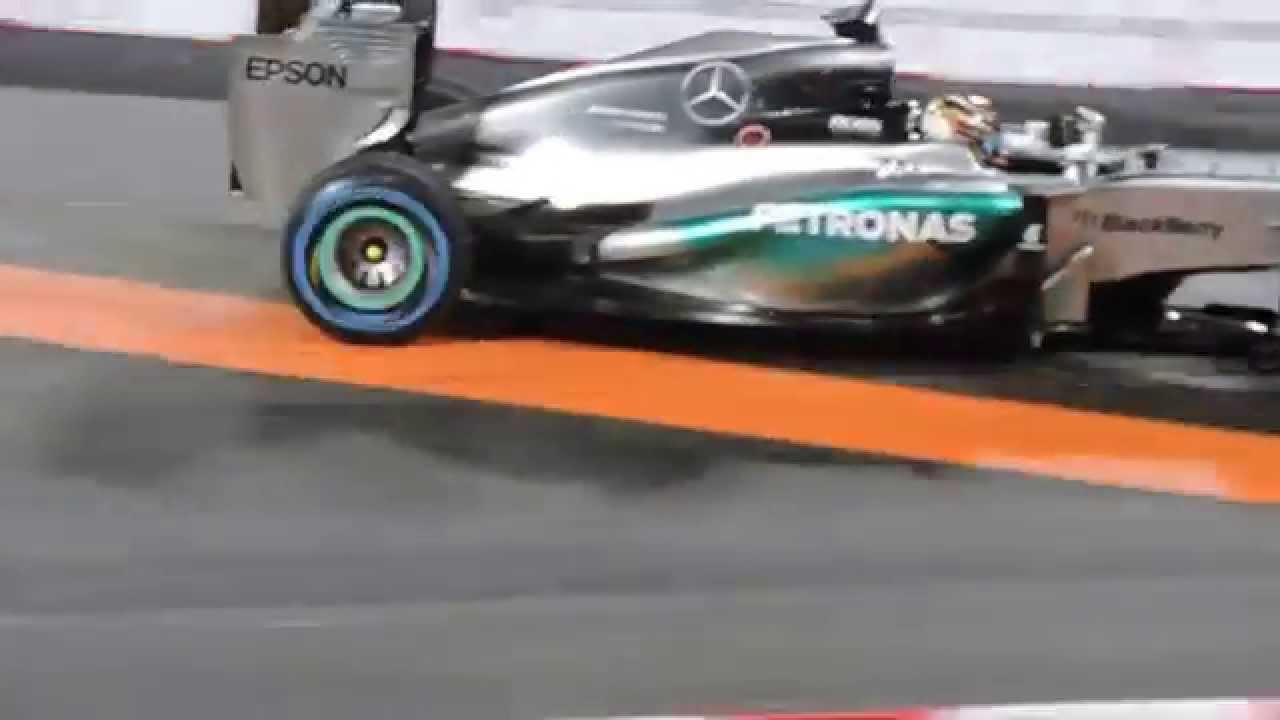 Pascal Wehrlein Mercedes F1 W04 Race of Champions 2015 London