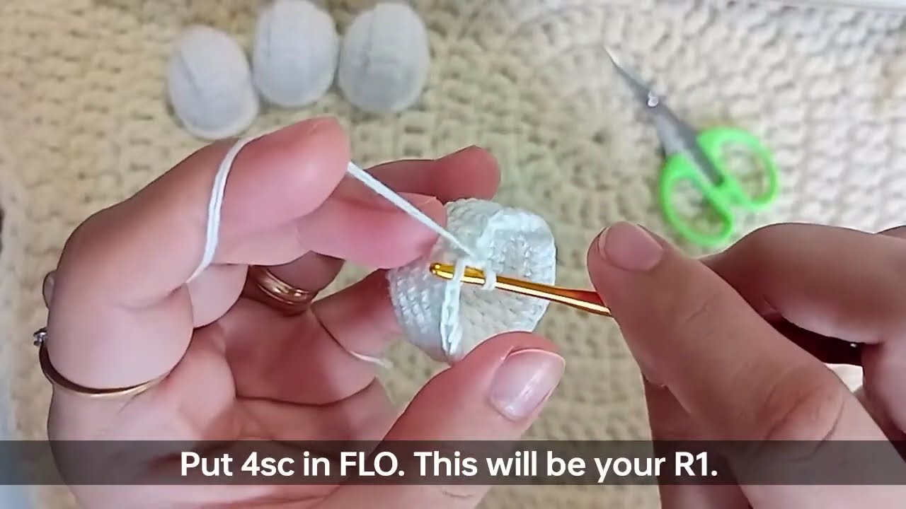 Teacher's Day Gift Ideas - Crochet Hard Hat Keychain Easy to Follow Tutorial