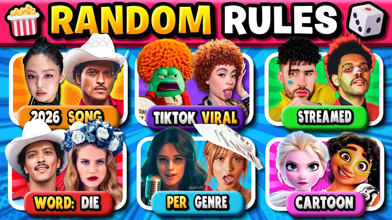 Правила сохранения одной песни RANDOM 🔥 TikTok, kpop, мем, фильм | Музыкальная викторина 2026